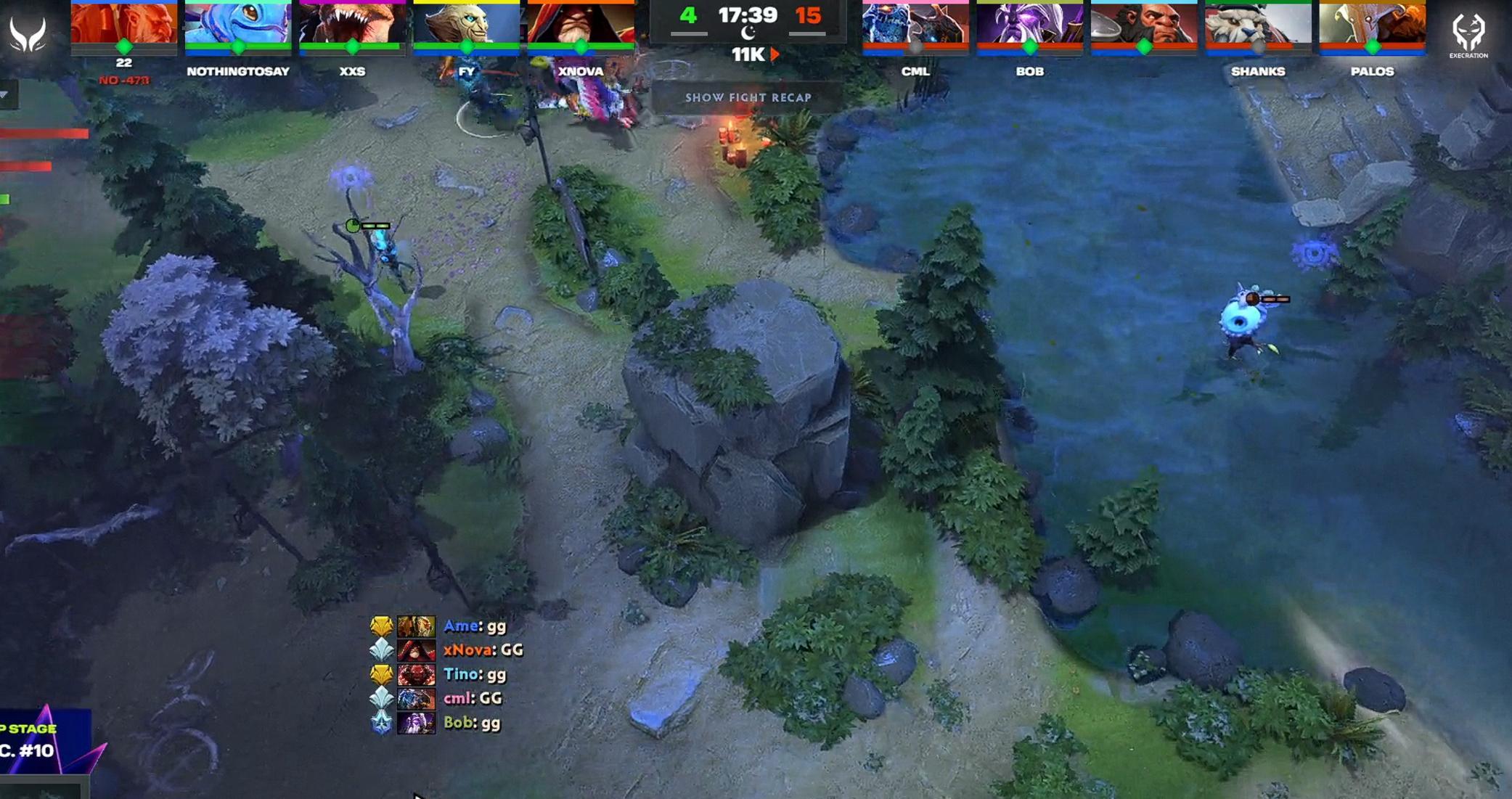 XG17分钟敲GG不敌XctN，道理我都懂，但哪怕对面真是东南亚马琳这把打的也实