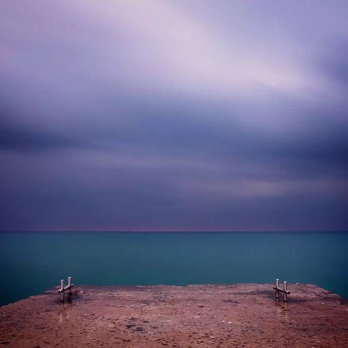 乌克兰海景摄影师YuryBird画面太美他的作品风格极简，色彩柔和。风光摄影