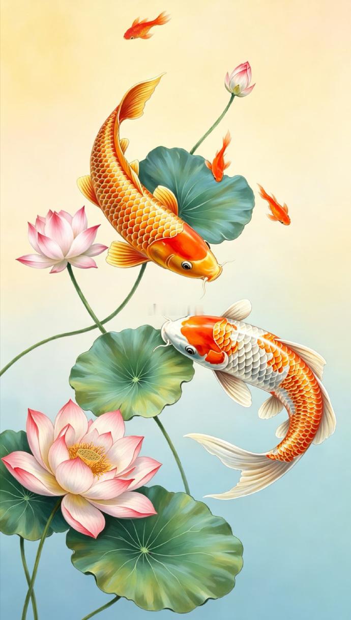 好运锦鲤，看到的，好运一整年！