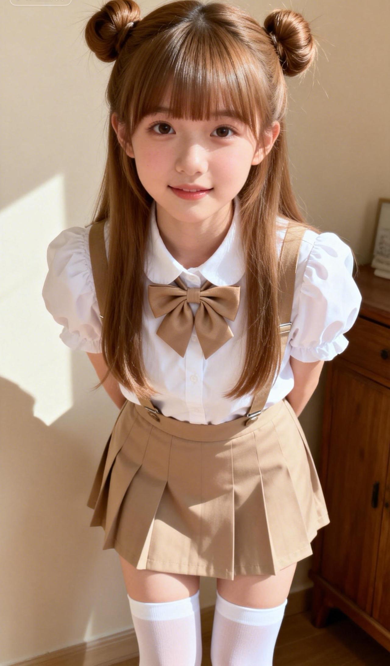 甜美校园风，少女心爆棚！💕📚少女清纯风青春校园美女