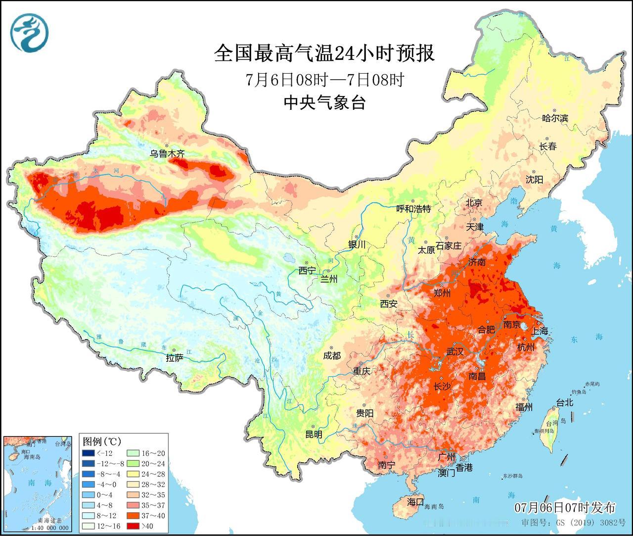 华北、中原以及江淮地区如此炎热，主要的“罪魁祸首”是副热带高压。副热带高压是由底