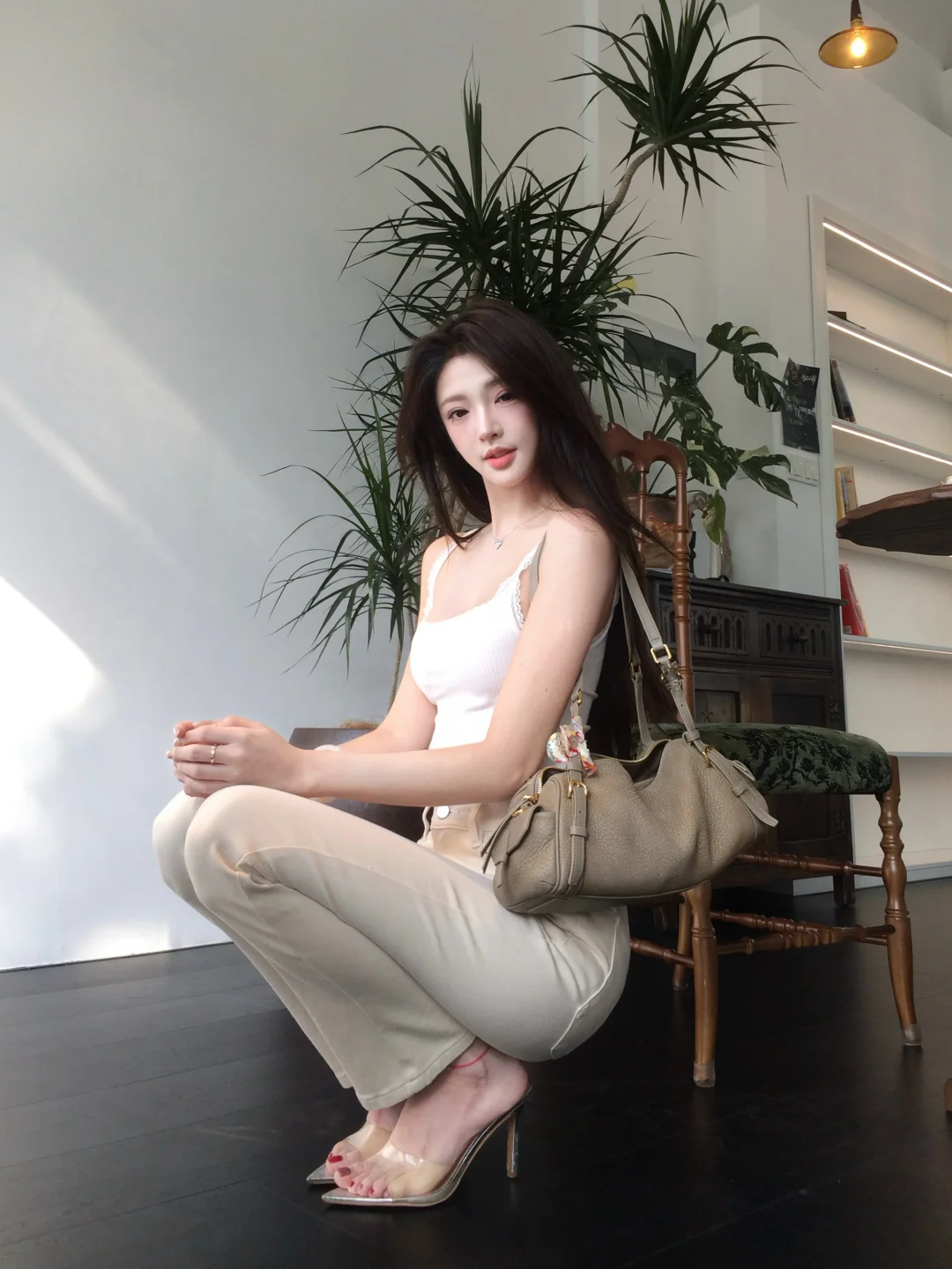 怎么会有这么温柔的穿搭～