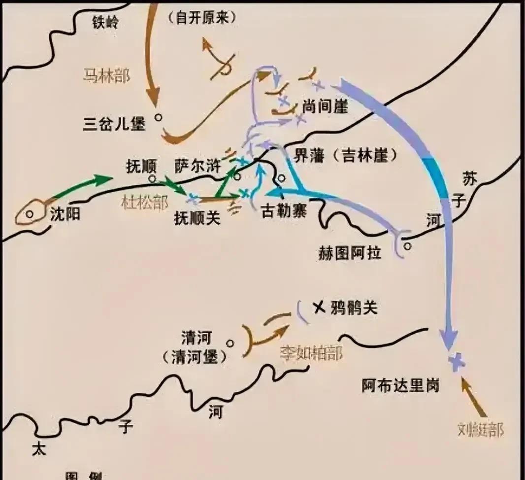 萨尔浒之战，明军几乎没有赢的可能性。这话乍一听有点绝对，但把时间轴拉回1619年