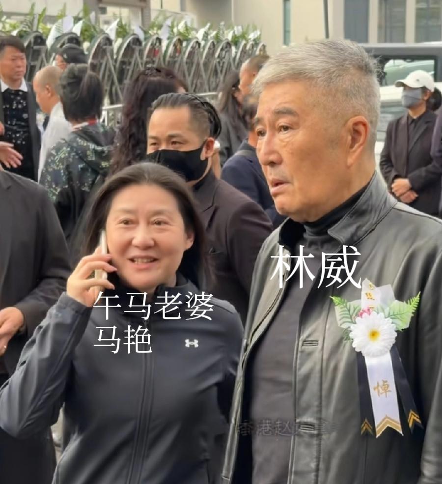 梁小龙告别会，参加明星有:陈惠敏，陈光标，林威，午马老婆马艳，白彪（射雕侠侣郭靖