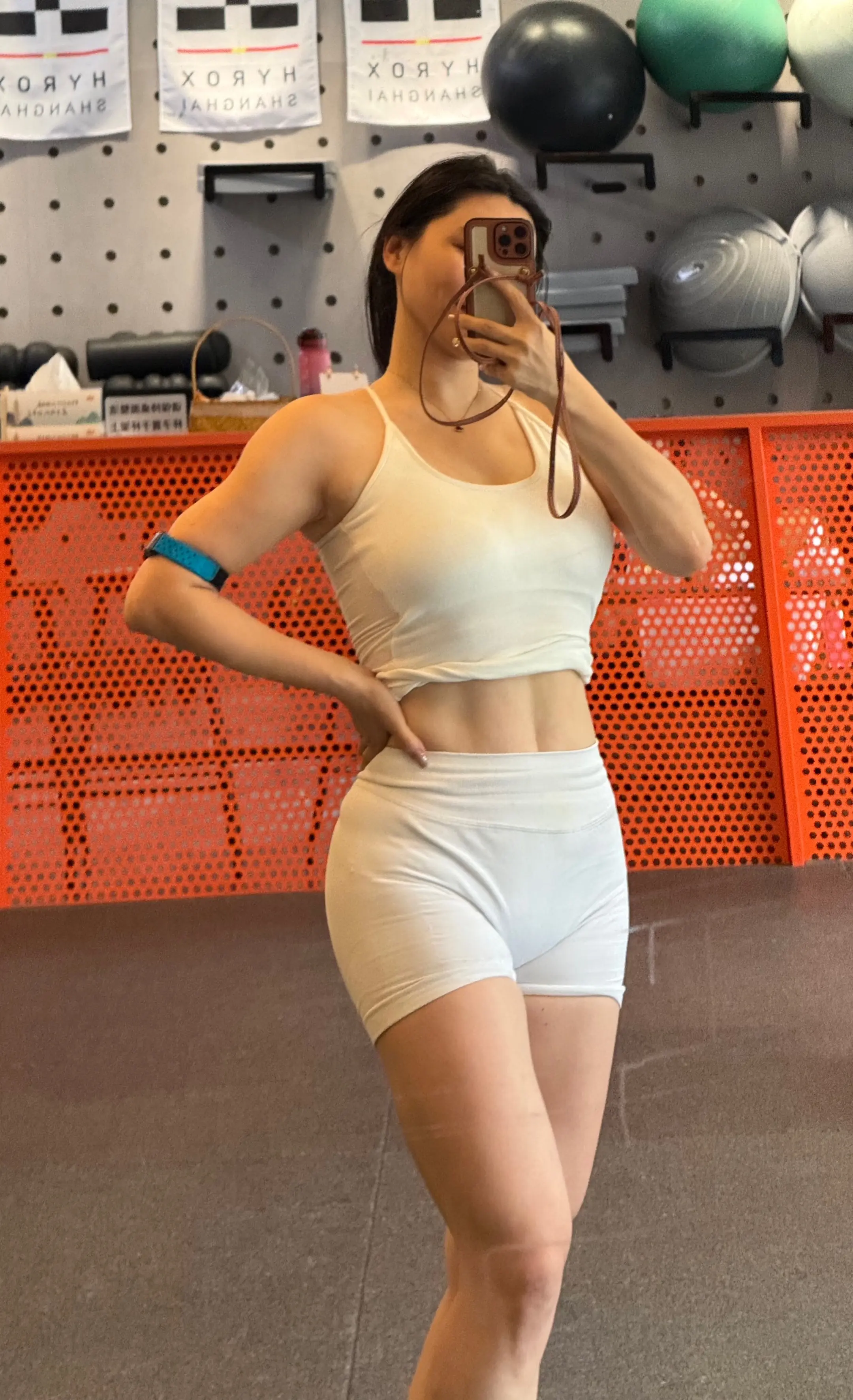 有好身材 展示一下我的健身穿搭 健身ootd 舞蹈性感穿搭 好身材要不断雕刻