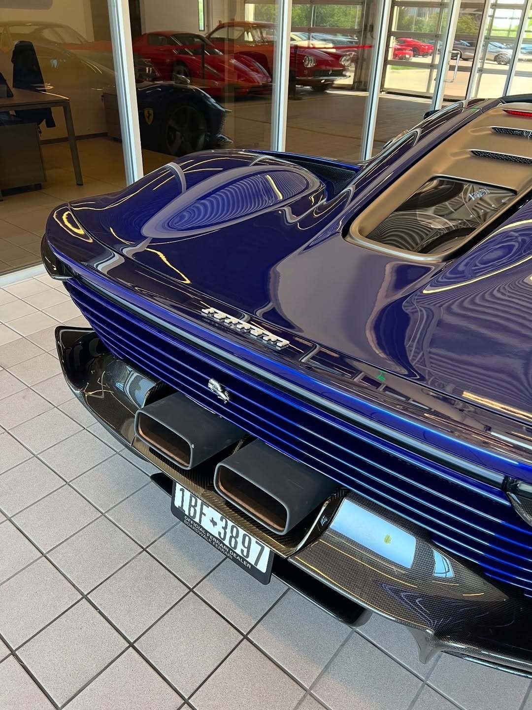 达拉斯TailorMadeSP3油漆：BluElettrico​​​