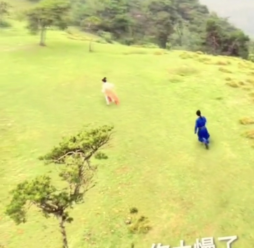 熬夜看完了锦绣芳华大结局，谁能懂我的笑点，这一画面好像在说：大王快来抓我呀~[泪
