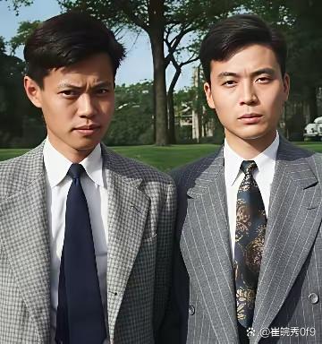 1949年杨振宁和邓稼先在芝加哥大学,风华正茂，帅气逼人。没想到我们的伟大的科学