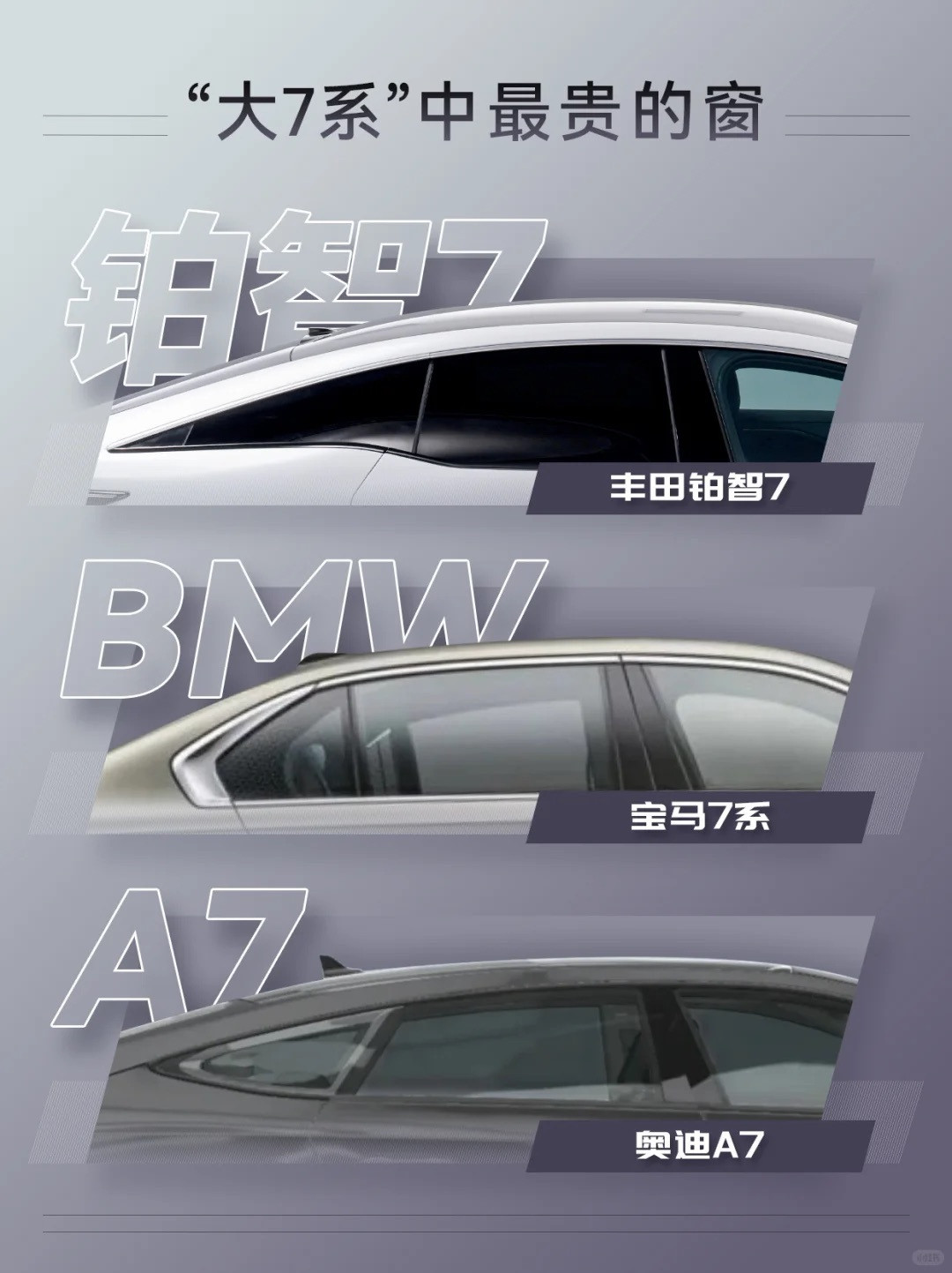 Toyota要站起来了吗？广汽丰田bz7颜值确实高，这溜背线条和三角窗长在审美点
