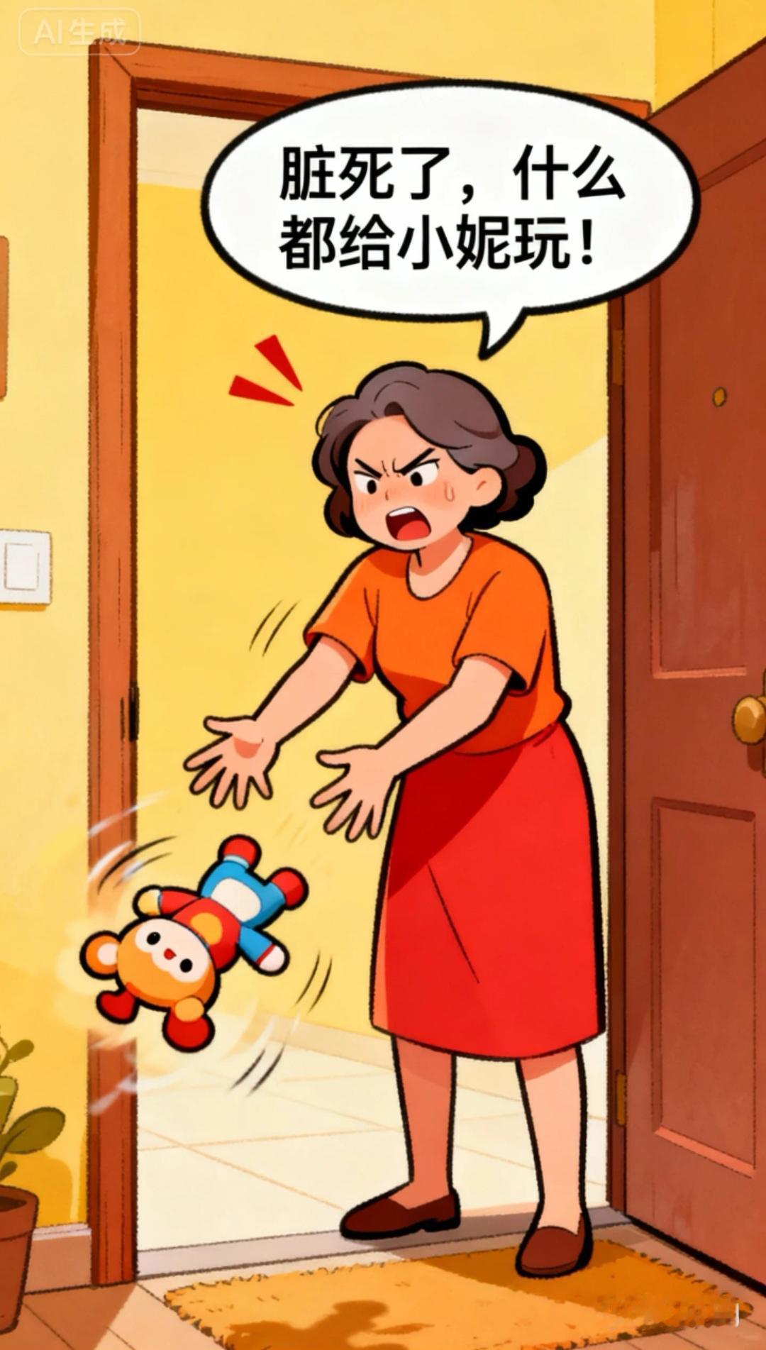 都是婆媳一起生活，差别太大了楼下和对门都是婆婆和儿子媳妇一起生活，但是情况大不