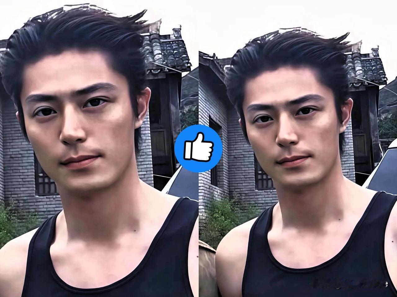 林心如说大家只知我老公霍建华是帅哥，却不知现实中的他是这样。他私下毫不做作