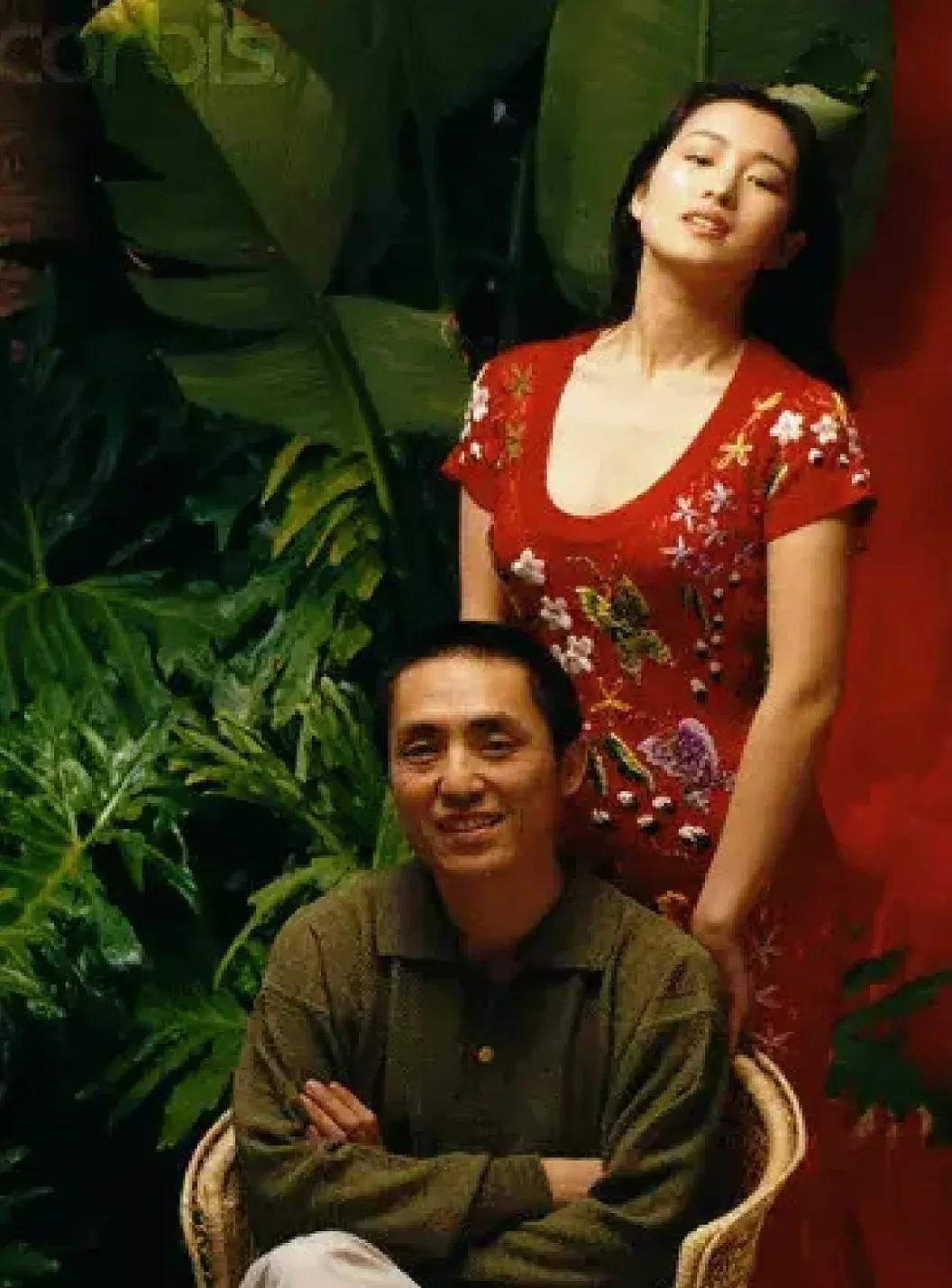 张艺谋与巩俐热恋时的记录。