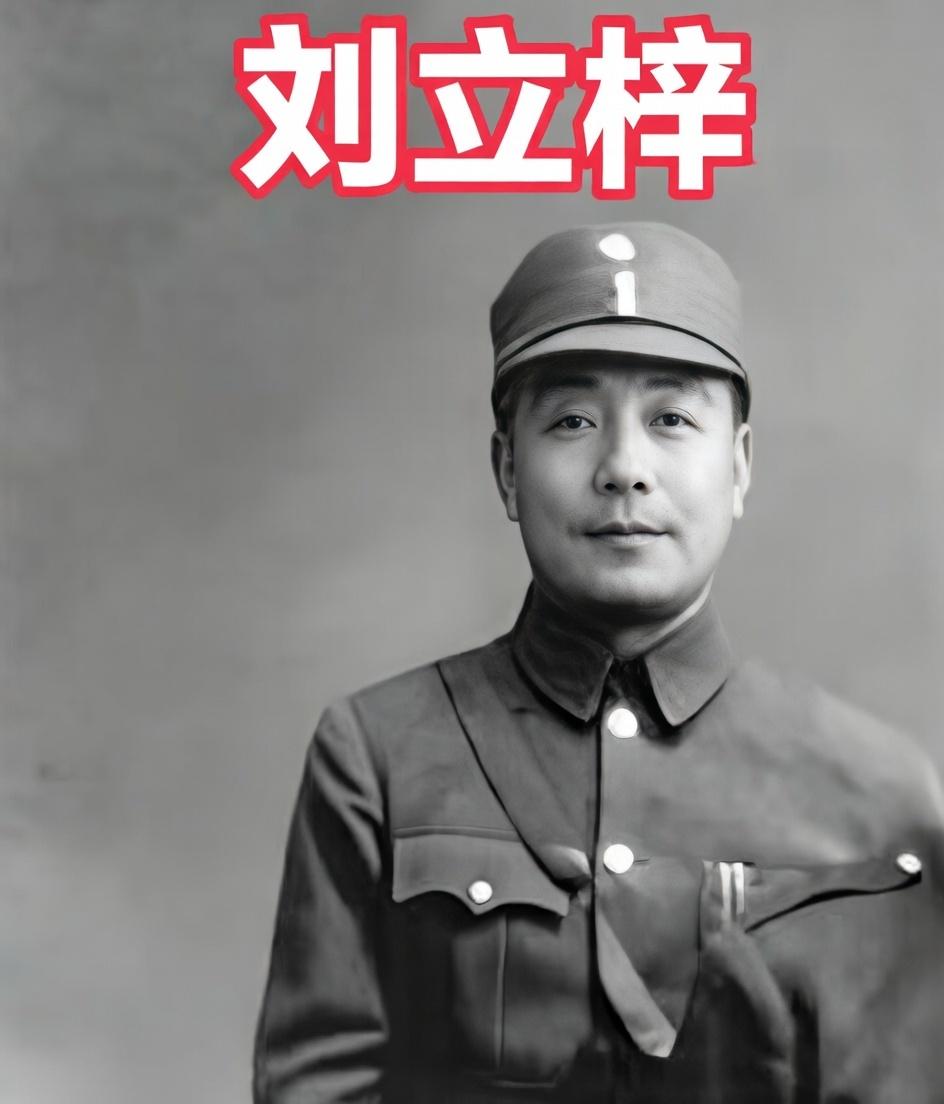 抗战将领刘立梓一张罕见照片，后在山东沂蒙一带兵败自戕，时年39岁。刘立梓，山