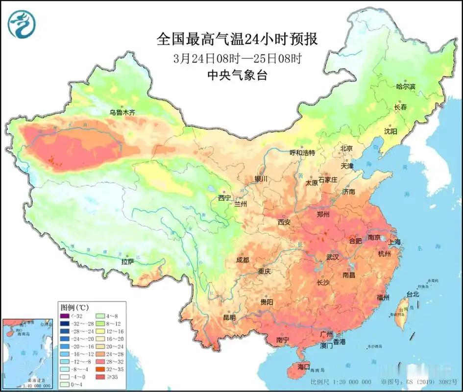 看着手机上的高温预警，我不禁好奇，咱们国家到底哪些城市是名副其实的“大火炉”？