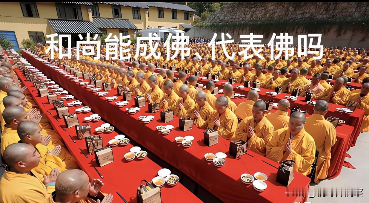 和尚的三个难题，和尚是佛吗？能成佛吗？能代表佛吗？和尚如果是佛，又