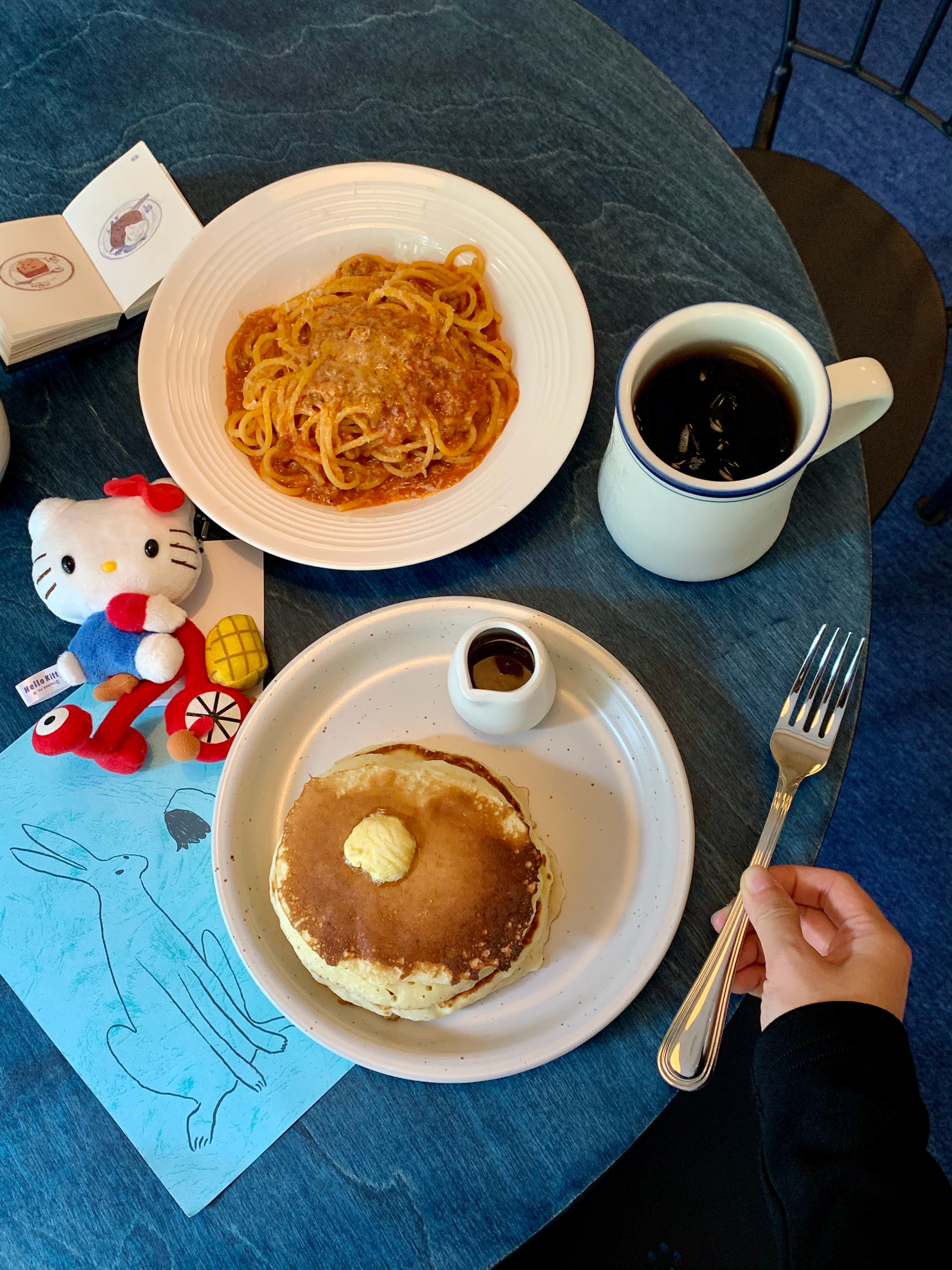 吃个早午餐🍽️💙​​​