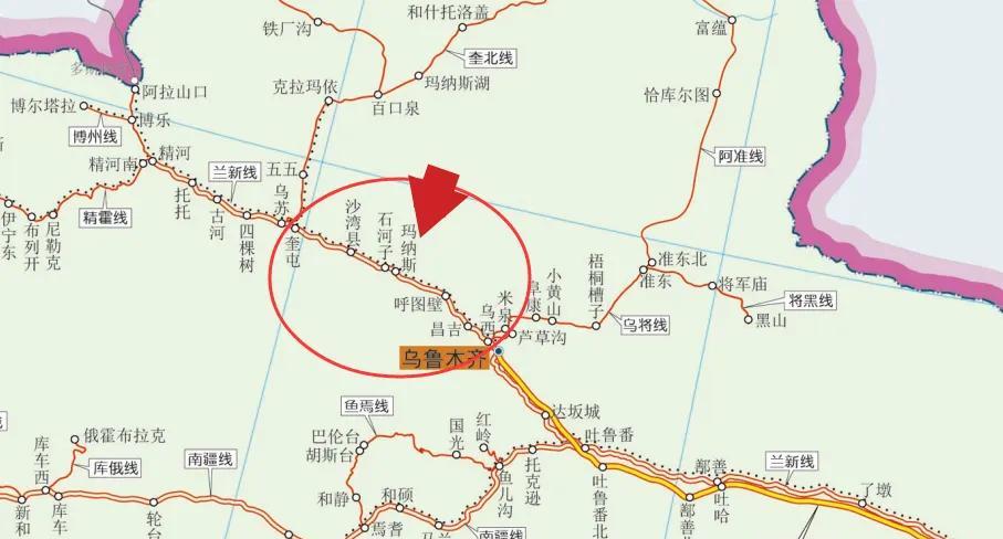 根据7月8日发布的招标公告及公开信息，新建乌鲁木齐至奎屯三四线铁路项目已正式启动