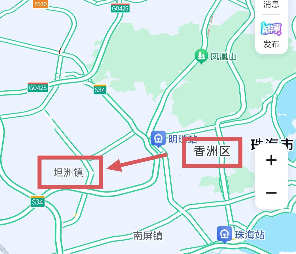从珠海进入中山坦洲镇，就有种比较强烈的从城市去到乡镇的感觉，差距十分明显。虽然坦