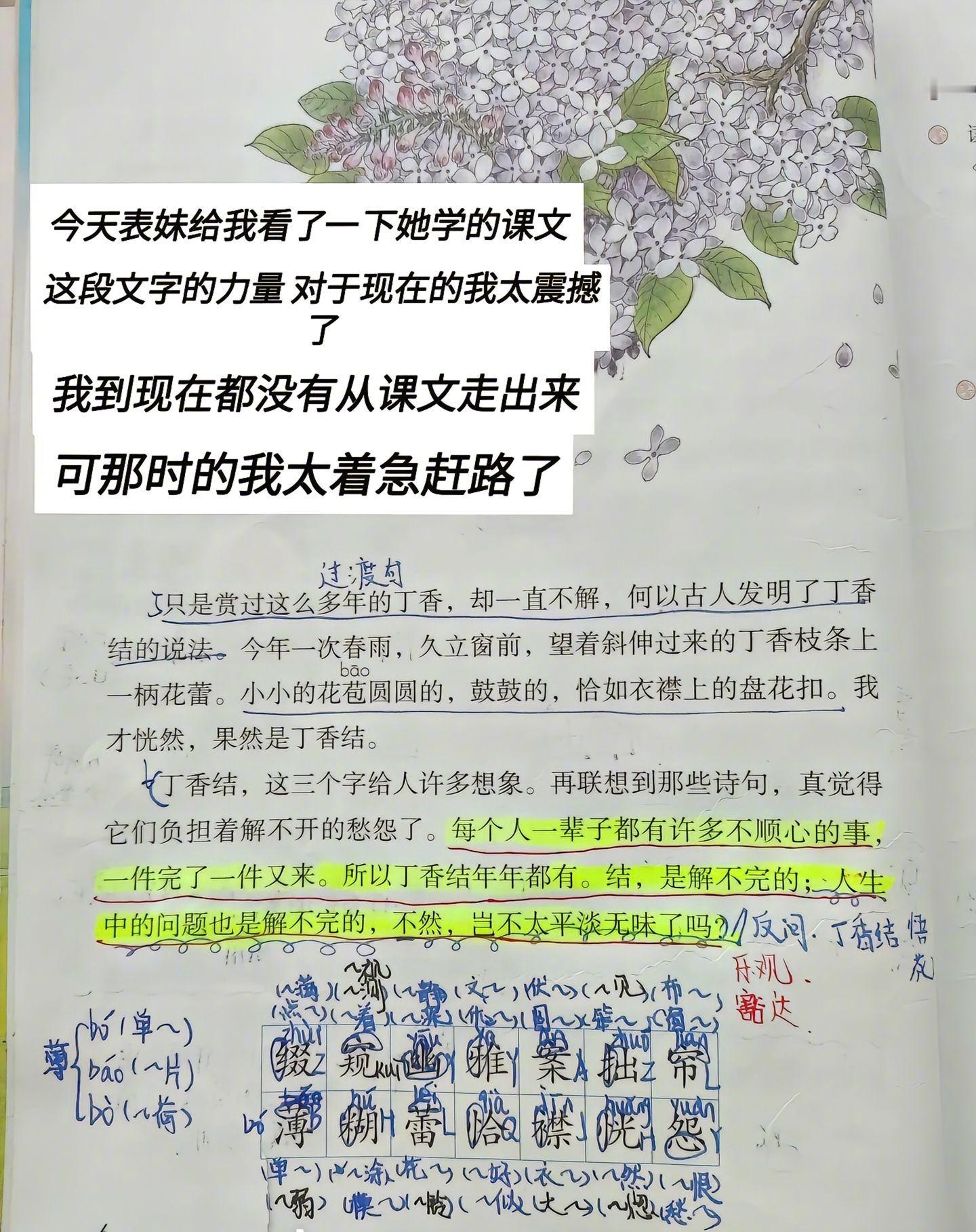 那时的我太着急赶路了​​​