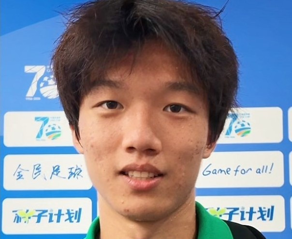 国安小将蒋子承谈一线队首秀: 非常的激动, 争取能在工体出场