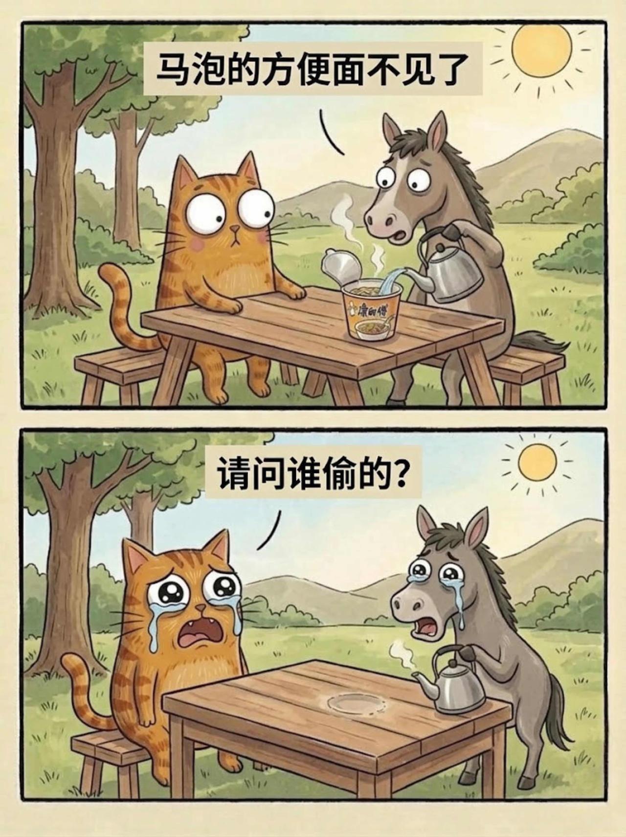 哈哈哈关于马的烂梗…好颠的世界好颠的世界一起来玩梗我这狗屎般的笑点