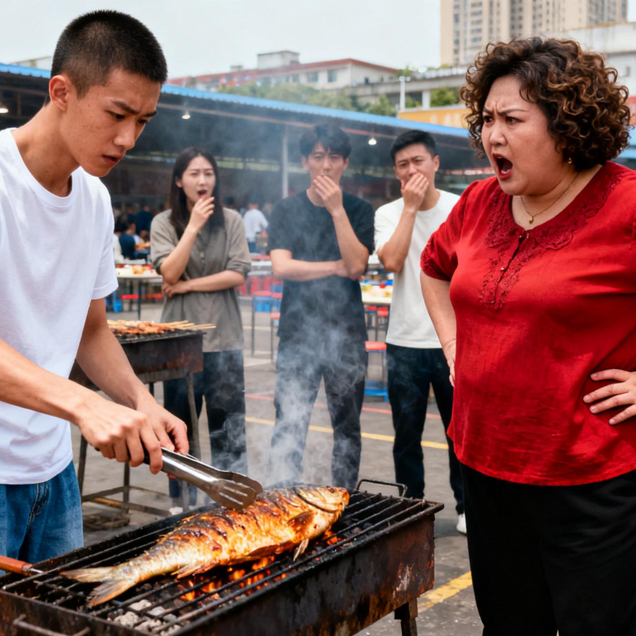 因为一份碳烤鱼，被亲戚索赔2万。网友：这是“亲戚检验鱼”，一条下肚，是亲戚是鬼立