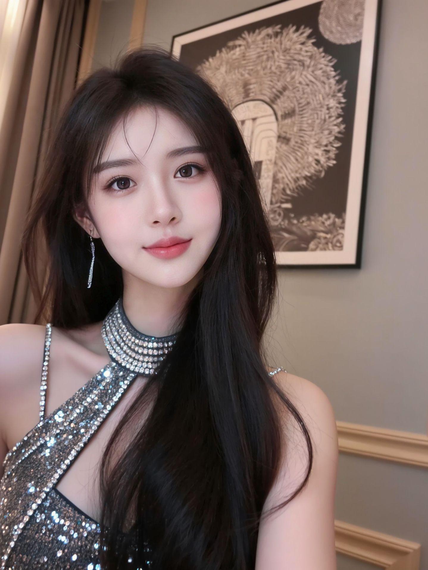 AI亮钻自拍风  原来ai写真可以这么美  谁拍谁好看 美出高级感