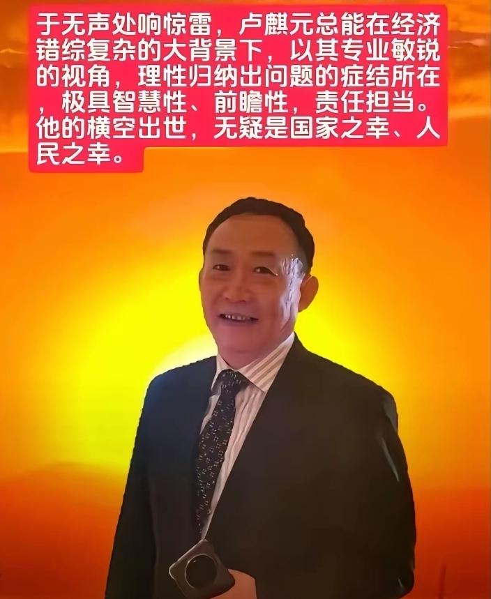 卢麒元理论的前瞻性颠覆性卢麒元的理论体系，向来以穿透表象的锋利著称。当大多数