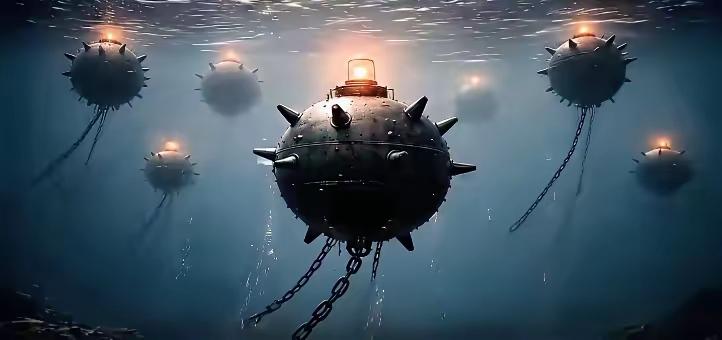 霍尔木兹海峡这事儿，最近看得人血压都上来了——伊朗自己布的水雷，居然找不着了。