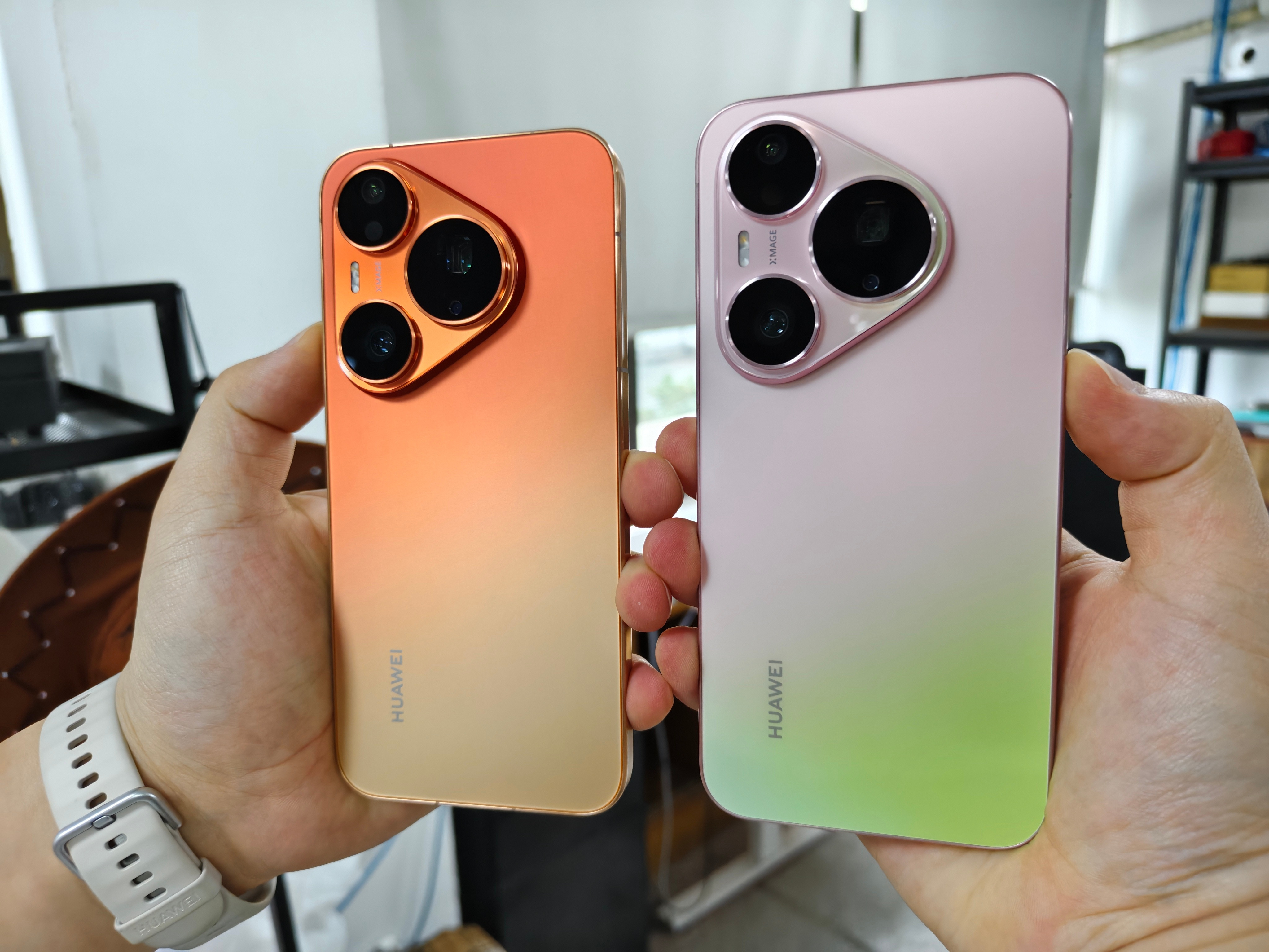 华为Pura90首发体验目前最大的体验是抗反光，最近出太阳，在外面逛街什么的，也