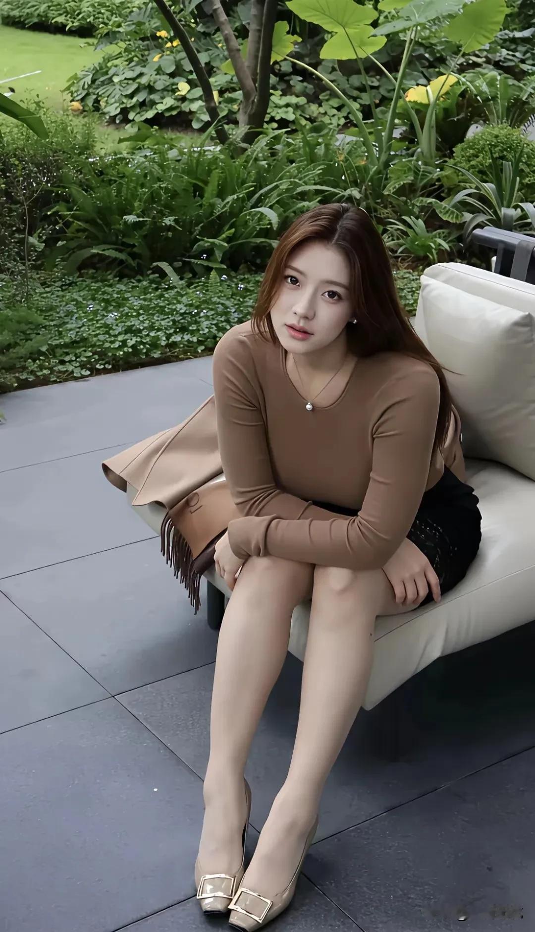 绿树阴中见，红袖添香时。