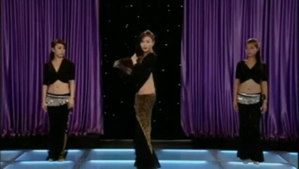 艾蜜拉摩尔肚皮舞教程(全程)_土豆视频