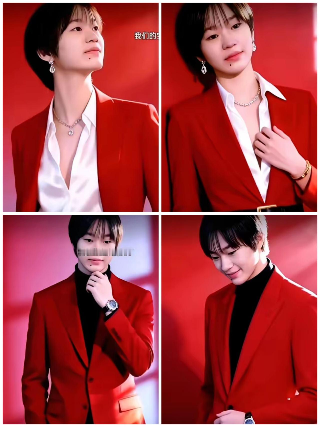 那一身中国红，把全红婵送进了另一个人生阶段深夜刷到全红婵这组照片，瞬间被狠狠戳