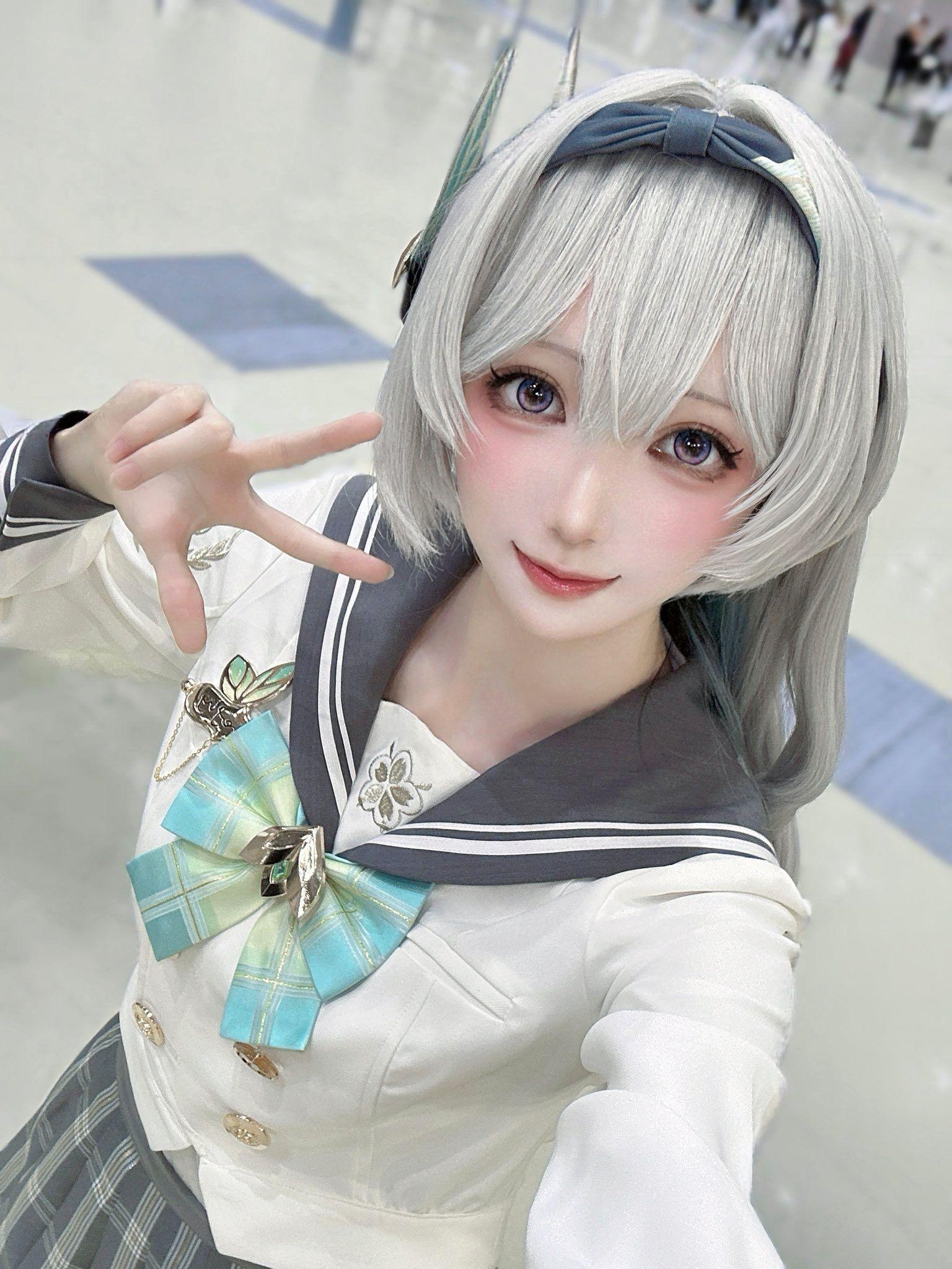 流萤 流萤COS 崩坏星穹铁道 cosplay