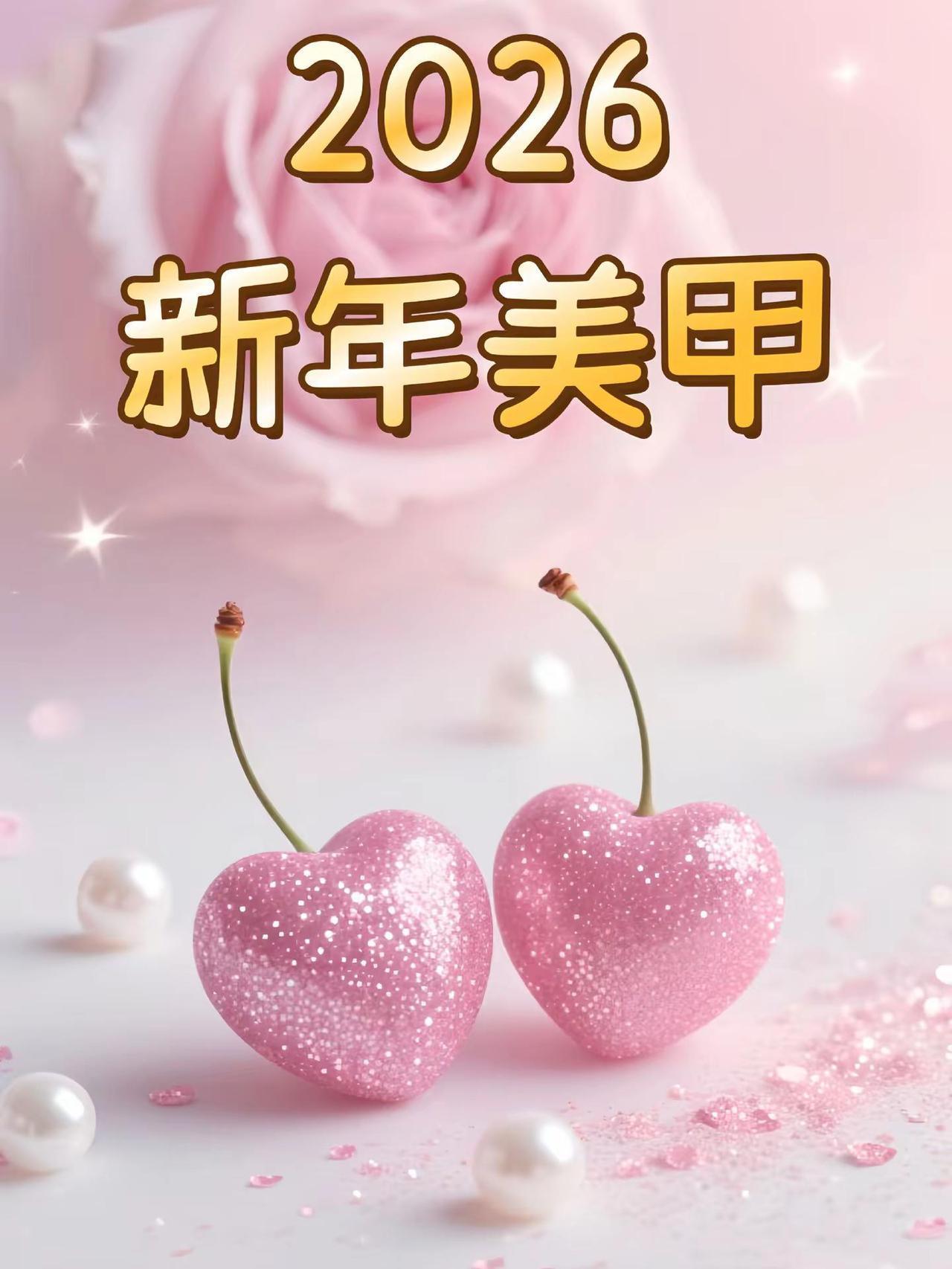 新年美甲。美甲超好看的美甲新年美甲爆闪美甲