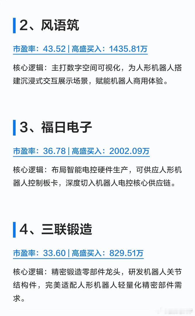 高盛重金布局人形机器人，10只低估值标的梳理人形机器人产业持续向前推进，产业链上