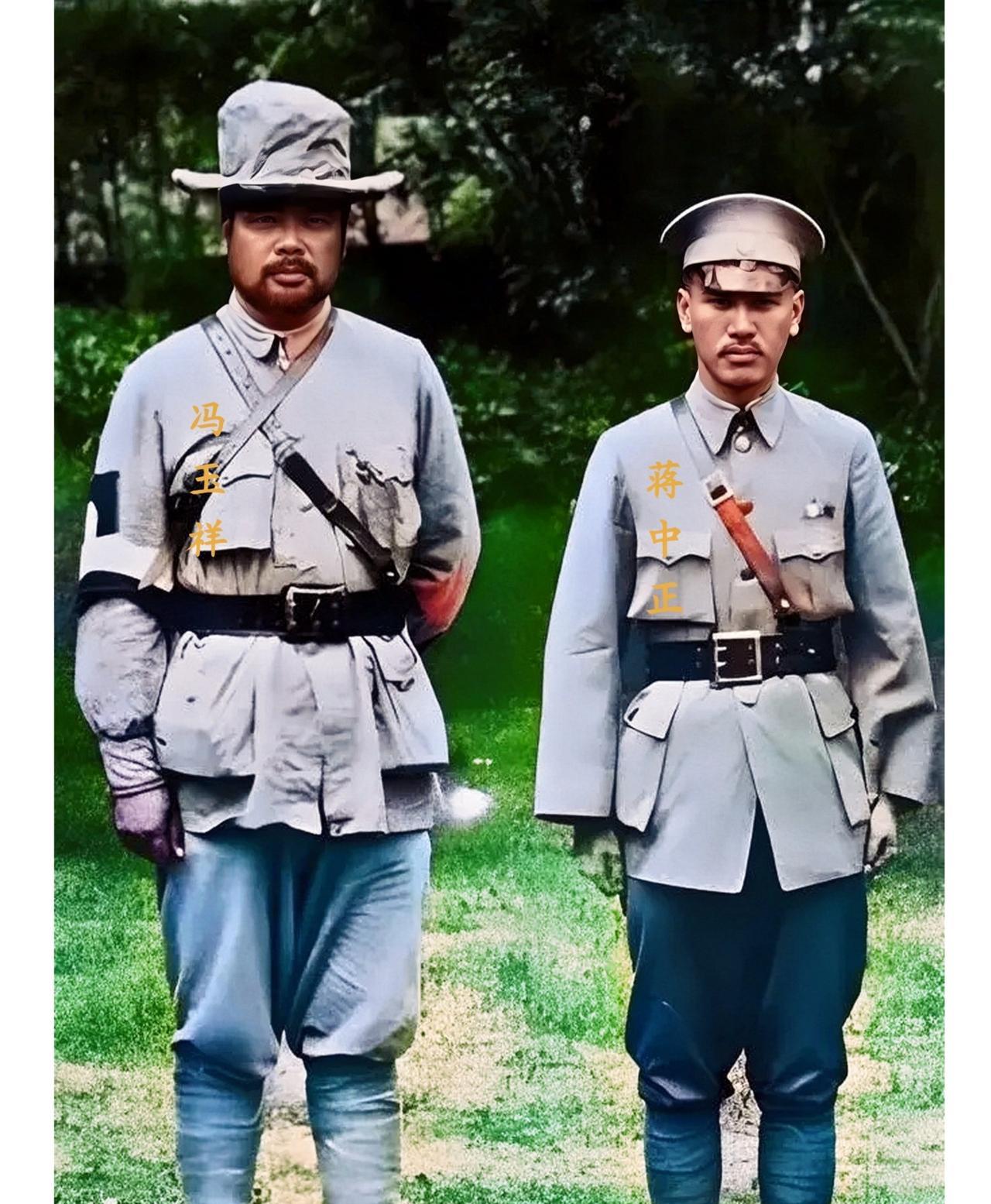这才是1928年冯玉祥和蒋中正在河南的真实貌相，这可不是演戏，也不是电视剧中的演