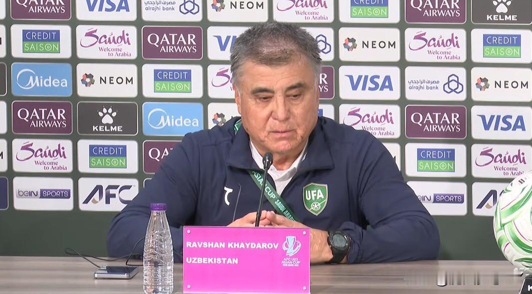 现在最郁闷的估计就是乌兹别克斯坦U23主帅了他万万没想到，球队在所有数据上