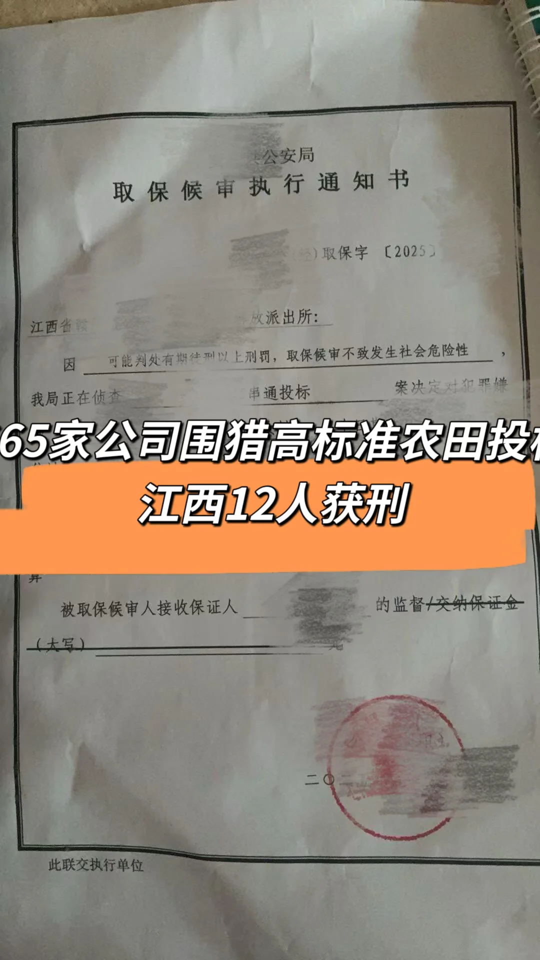 ⚖️江西招投标又出大瓜：665家公司串通投标！