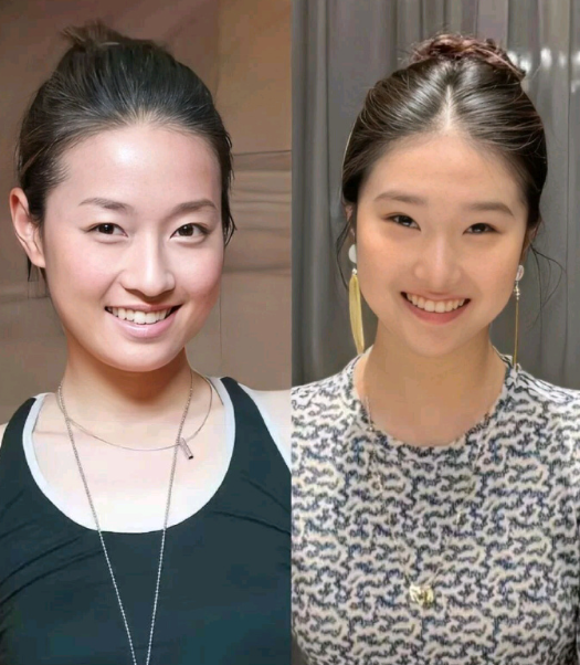 文章、马伊琍17岁大女儿文君竹晒与姥姥合照，五官接近爸爸文章，但眉眼看像妈妈马伊