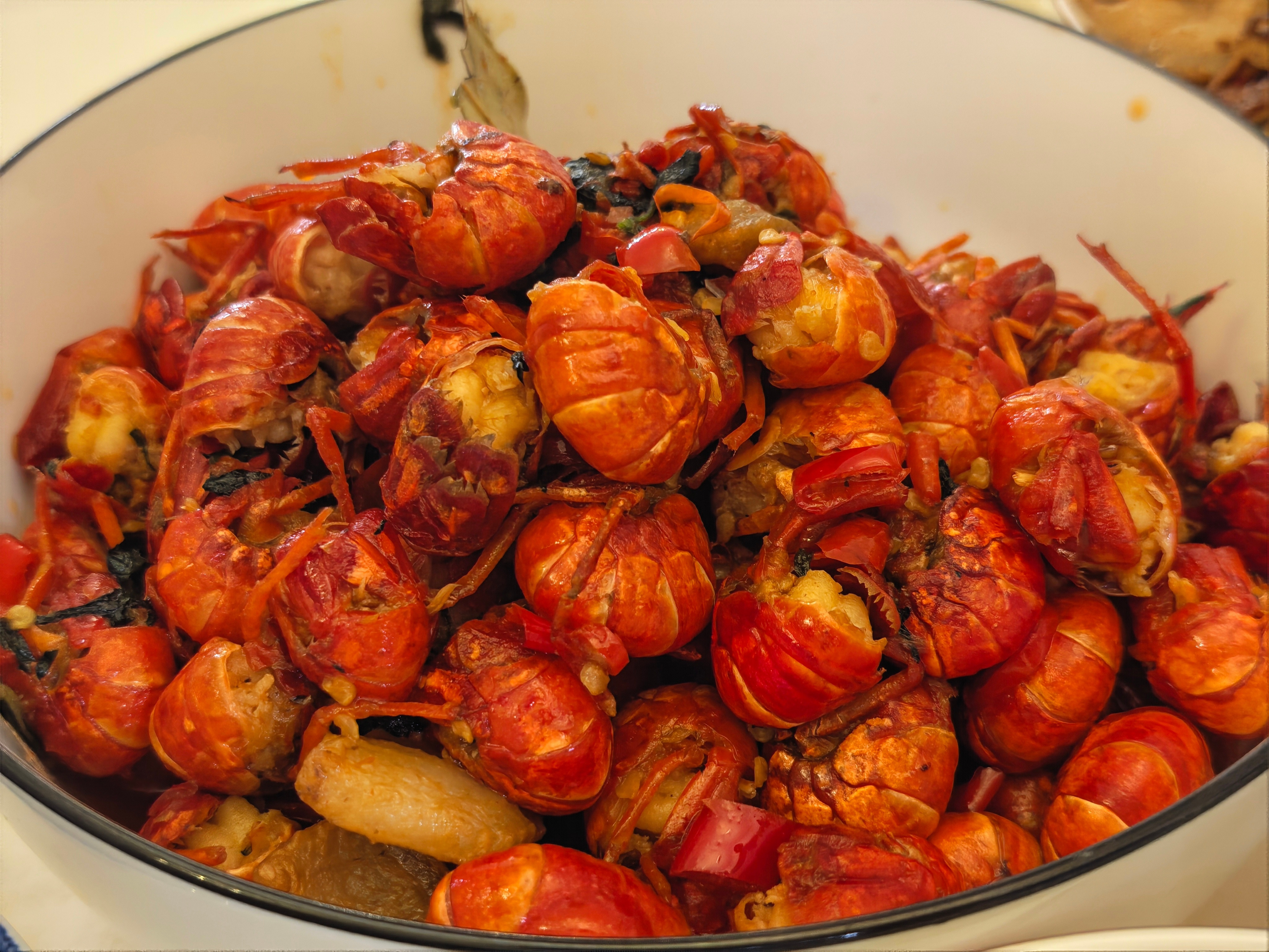 好几年没做过虾尾了，今天试了下手艺还在，就是现在的虾还不够肥