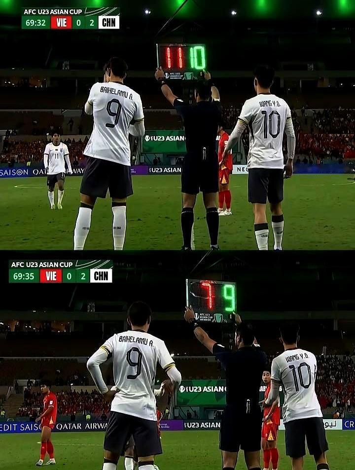 0比3，越南队崩在最后20分钟上半场他们传控像绣花，中国队连一脚射正都难。