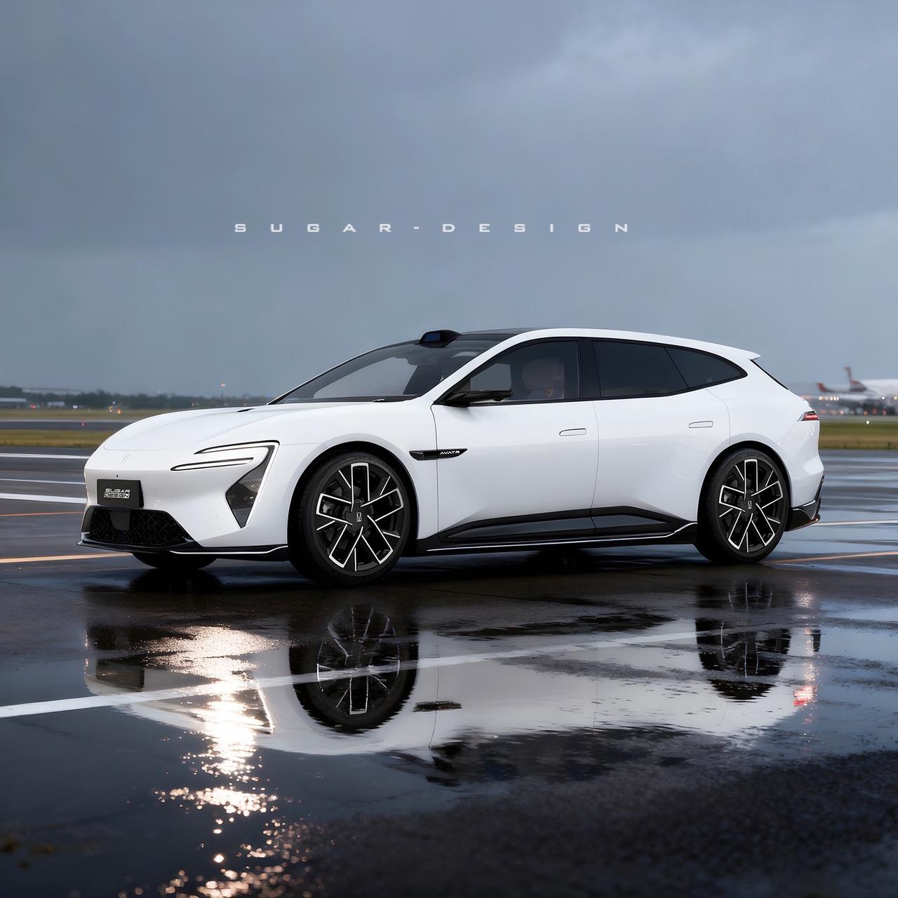 别折腾D柱！阿维塔06旅行车预览！阿维塔06旅行车新车预览！昨天的谍照图颇为劲