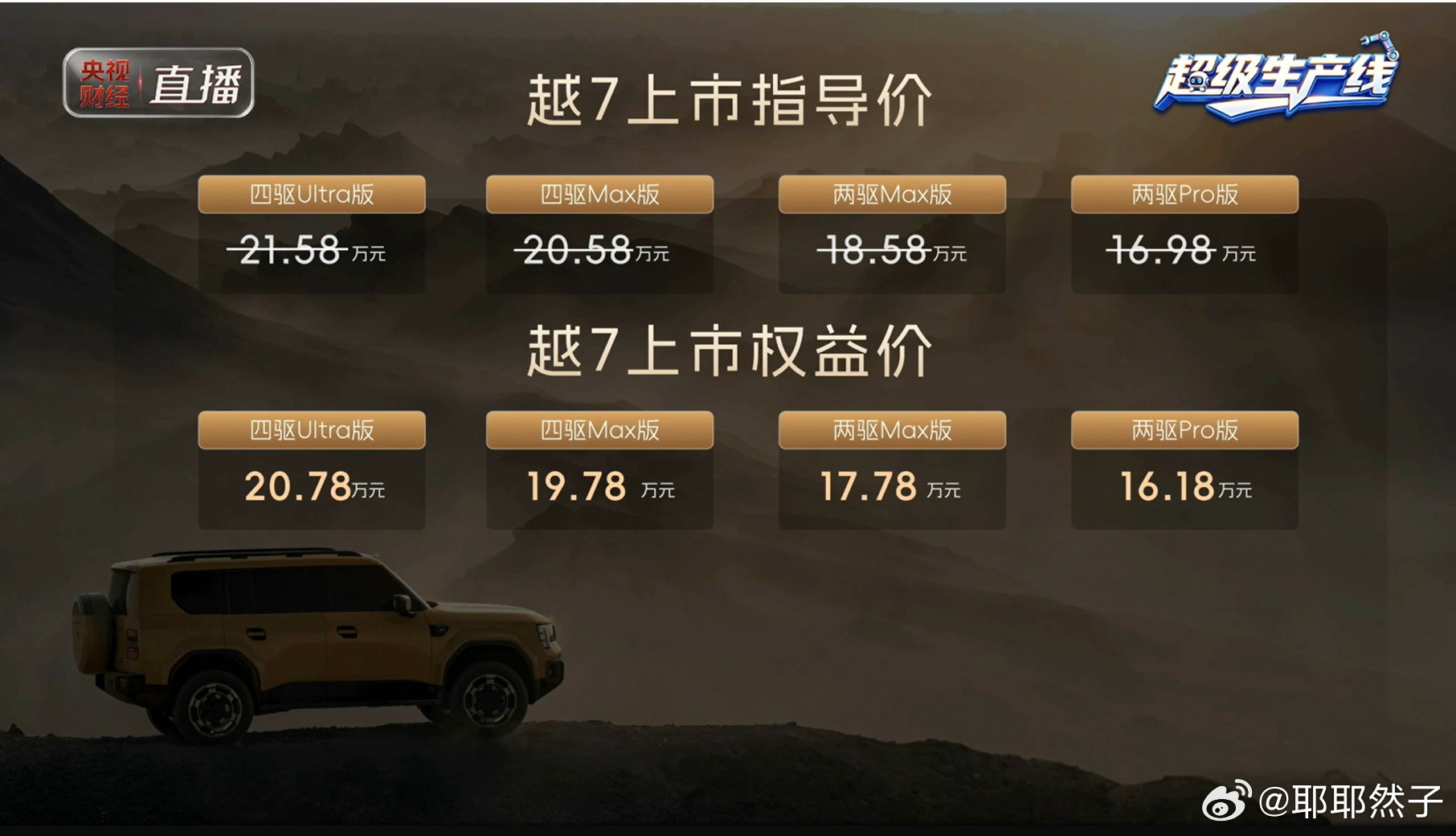 传祺越7价格正式揭晓以往带三把锁的硬派越野，门槛普遍卡在30万以上，传祺越7定