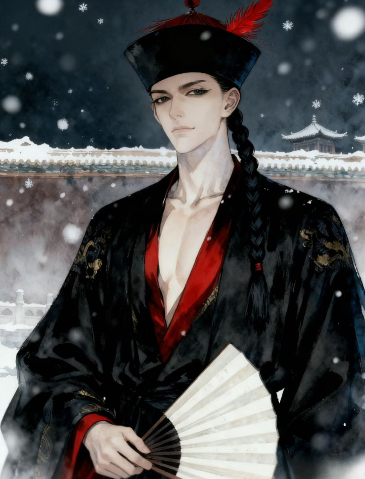 【谷围南亭】镇南王胤霆，王爷你的领口过分低了哦！[滑稽笑]谷围动画好甜我是说