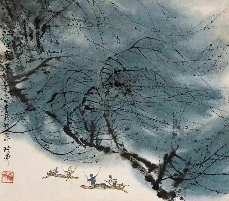 欣赏一组赏心悦目的山水画，国画的精华尽显眼底，让人回味无穷。