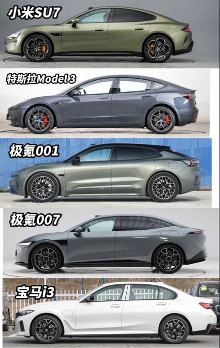 五款热门纯电轿车颜值与定位全解析：谁是你的心动之选？在纯电轿车市场百花齐放的当