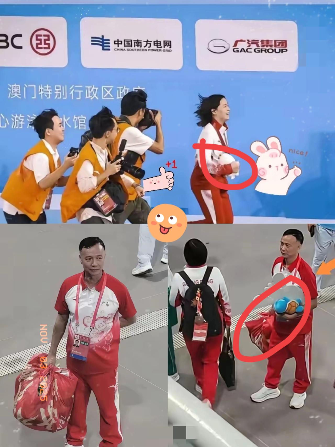 全红婵赛后又双叒叕火出圈啦！这次不是因为她的跳水绝技，而是赛后那组超有爱又超有趣