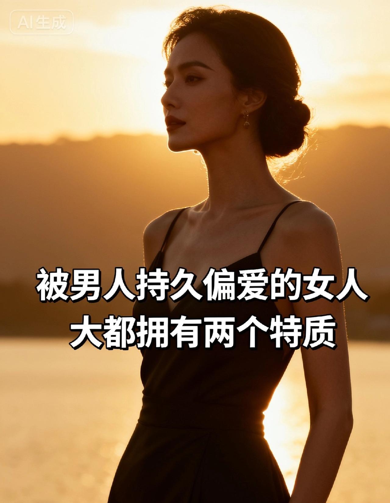 真正被男人持久偏爱的女人，往往拥有两个特质。男人偏爱的女人其实都会有一些共性，