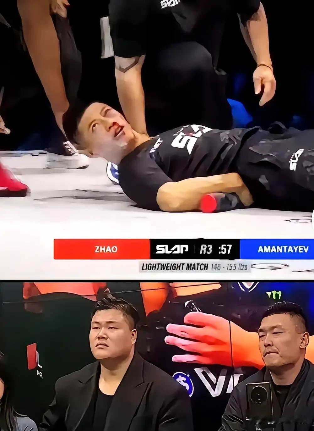 10月31日，在沙特利雅得举行的世界职业扇耳光大赛上，中国选手赵鸿刚表现令人印象